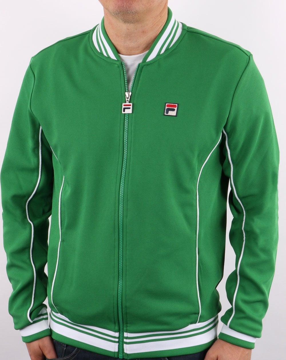 Fila Vintage Bara Track Top Green