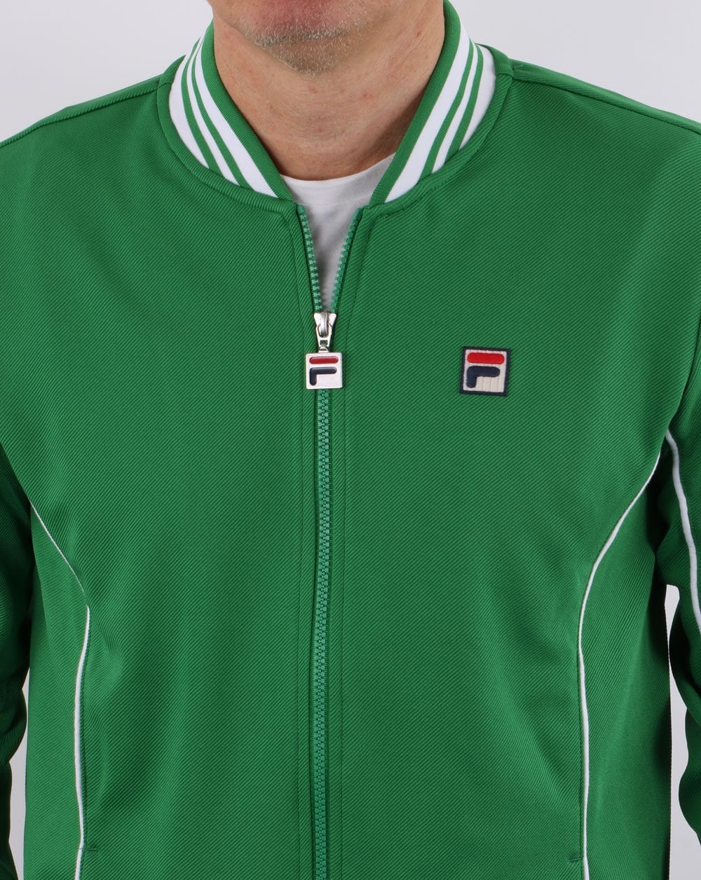 Fila Vintage Bara Track Top Green