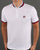 Fila Vintage Collar Polo Shirt White Navy Red