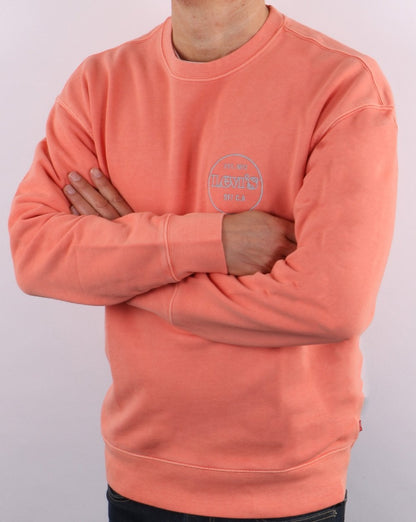 Levi's Crew Sweatshirt Coral Quartz