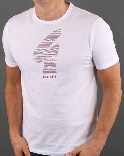 Gabicci Vintage Isle T-shirt White
