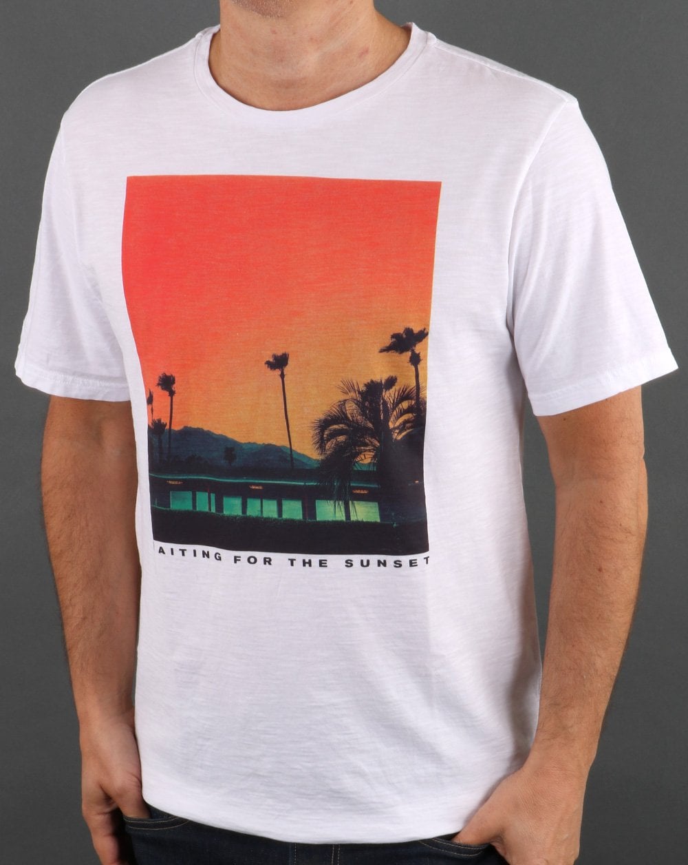 Benetton Print T-shirt White
