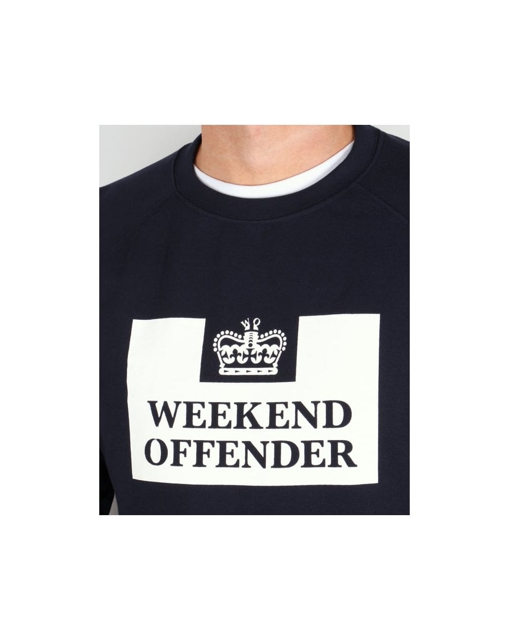 Weekend Offender Penitentiary Sweatshirt Navy