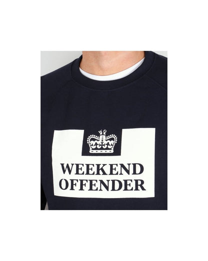 Weekend Offender Penitentiary Sweatshirt Navy