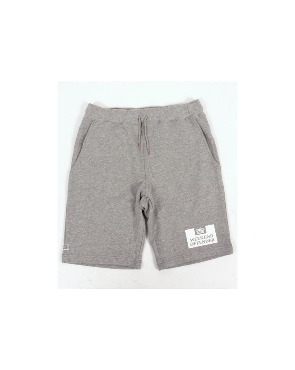 Weekend Offender Action Shorts Grey Marl
