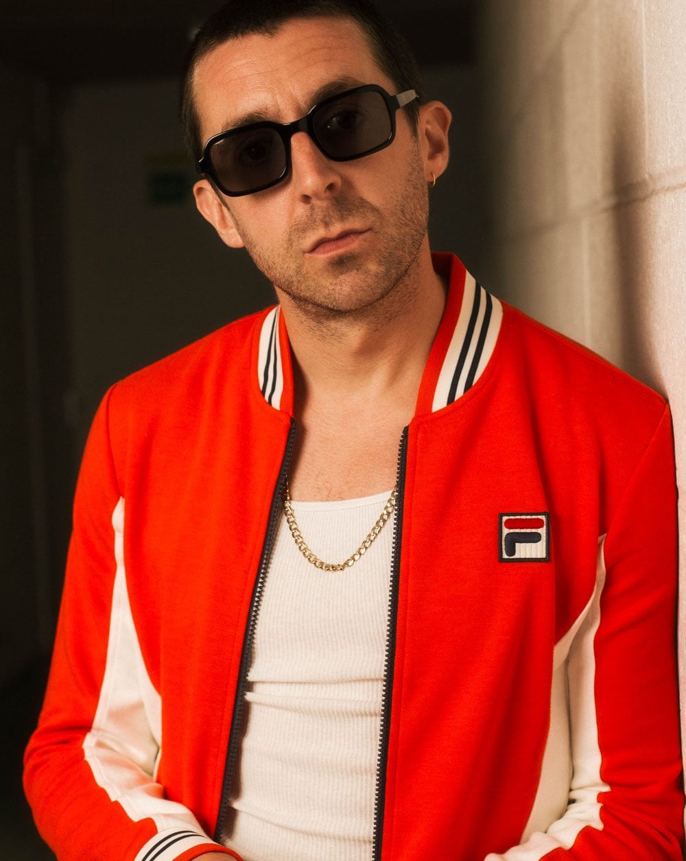 Fila Vintage Settanta Pro Badge Track Top OG Red