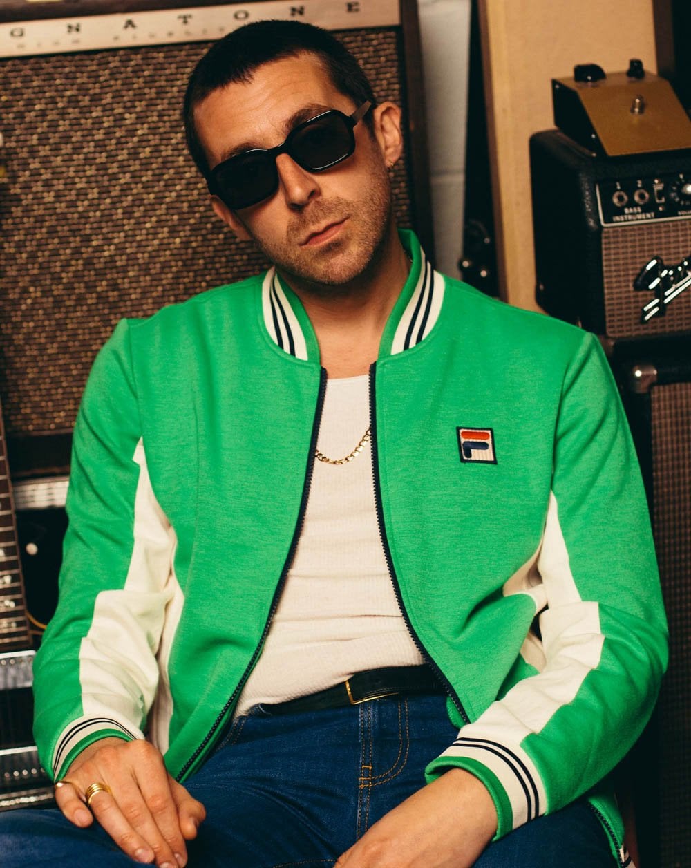 Fila Vintage Settanta Archive Track Top OG Green