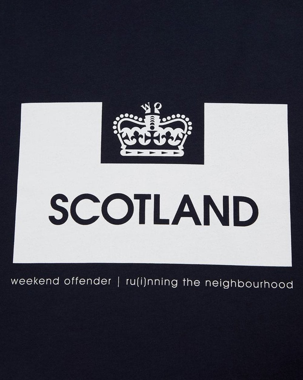 Weekend Offender Scotland City Series Euro T-shirt Navy