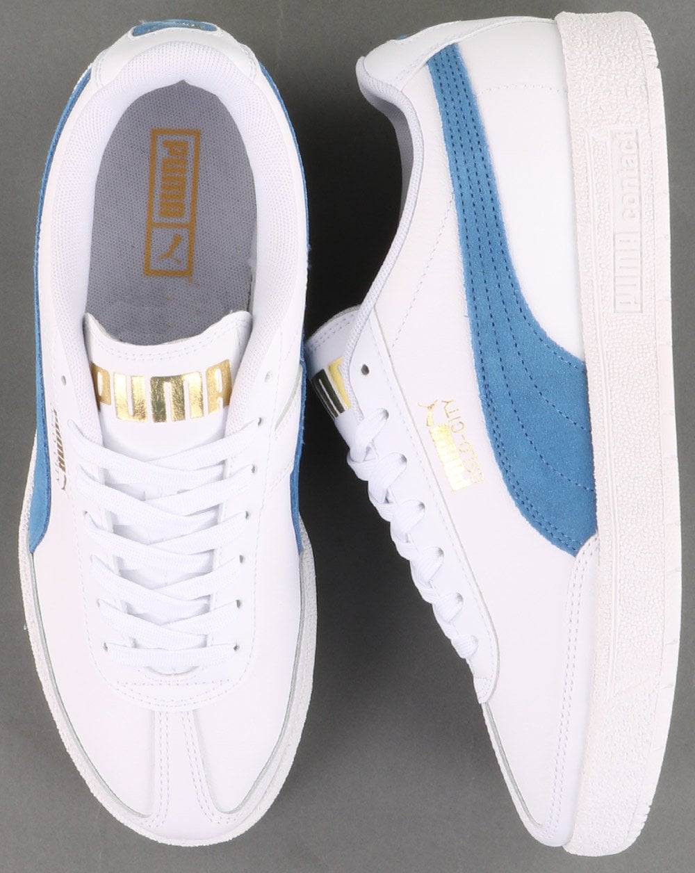 Puma Oslo City Trainers White/Blue
