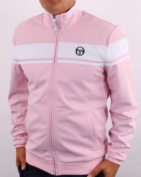 Sergio Tacchini Masters Track Top Pink/White