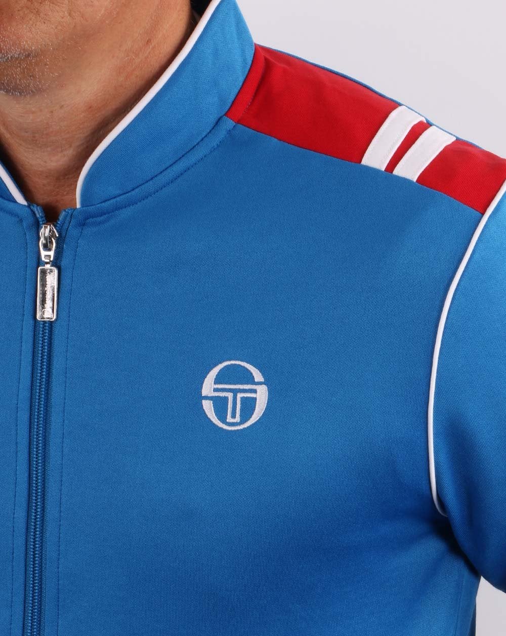 Sergio Tacchini Sammy Track Top French Blue/Red