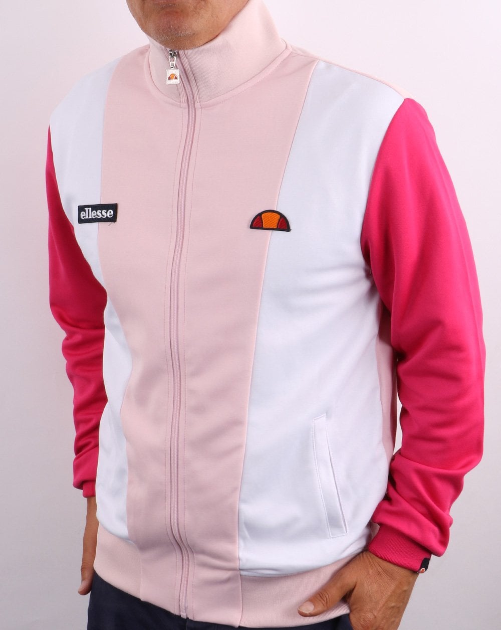 Ellesse Vilas Track Top Pink