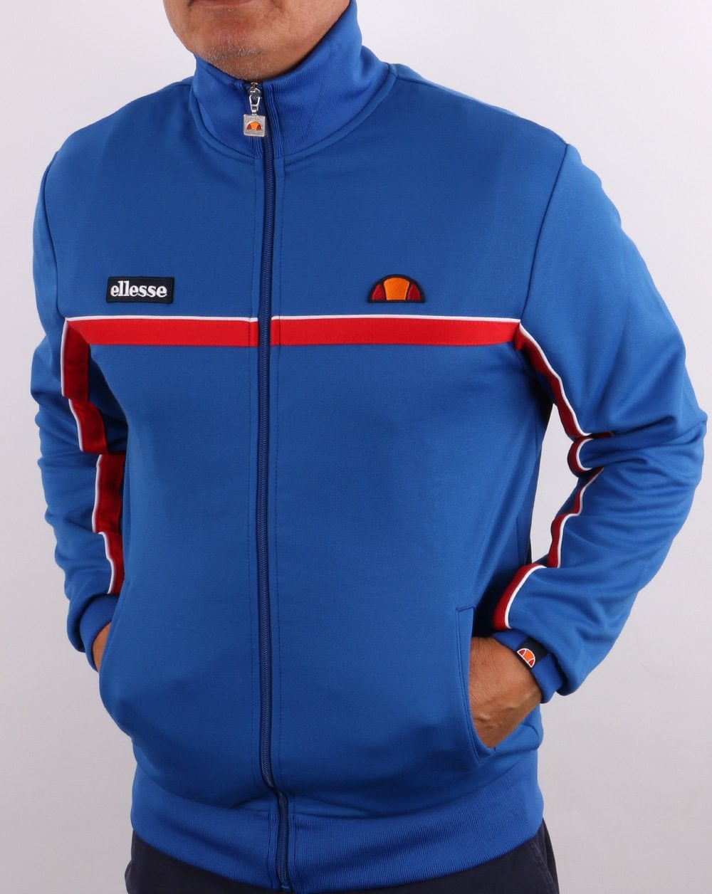 Ellesse Fabria Bond Track Top Blue