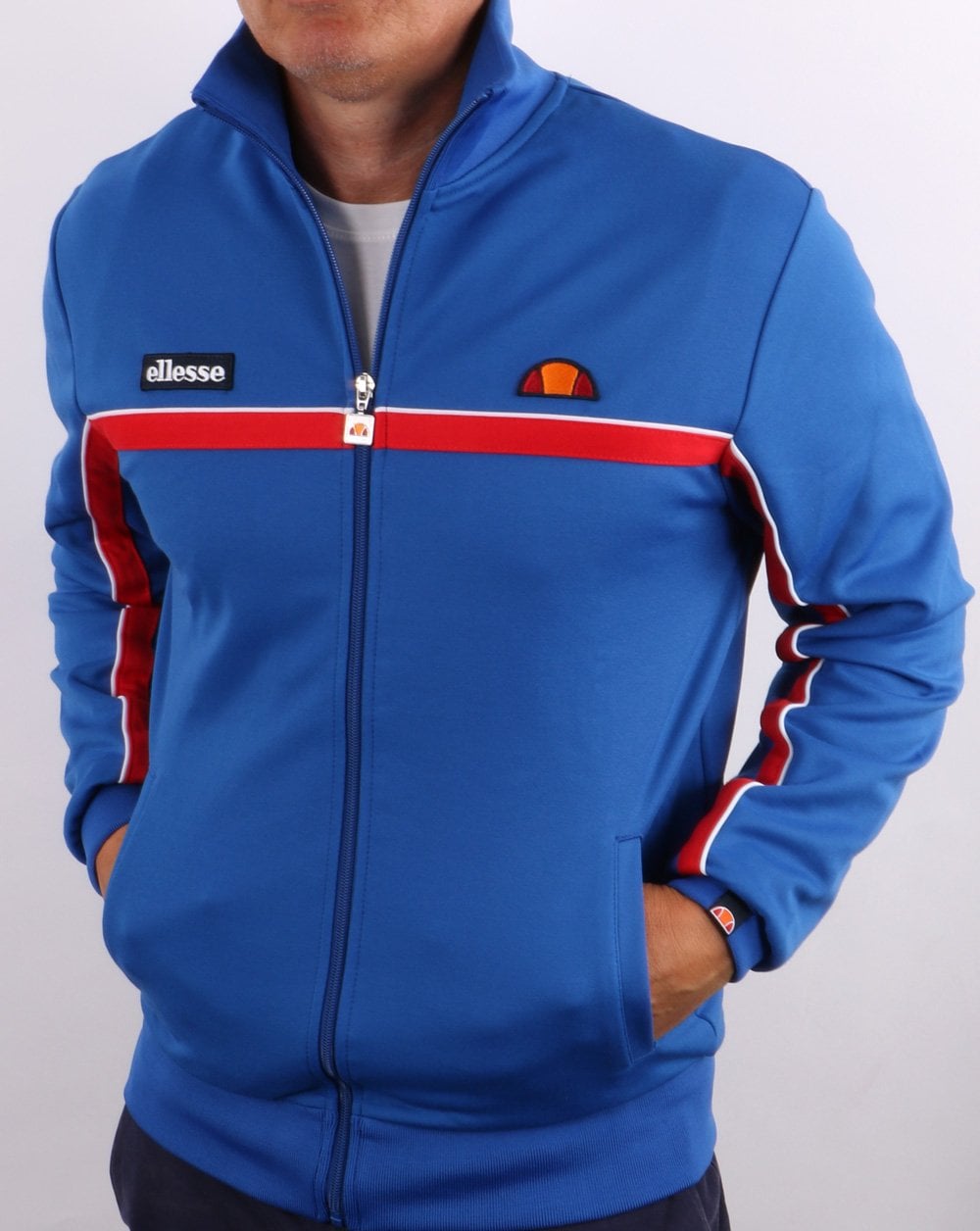 Ellesse Fabria Bond Track Top Blue