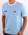 Ellesse Ringer T Shirt Light Blue
