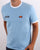 Ellesse Ringer T Shirt Light Blue