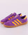 Adidas Hamburg Trainers Purple/ Gold