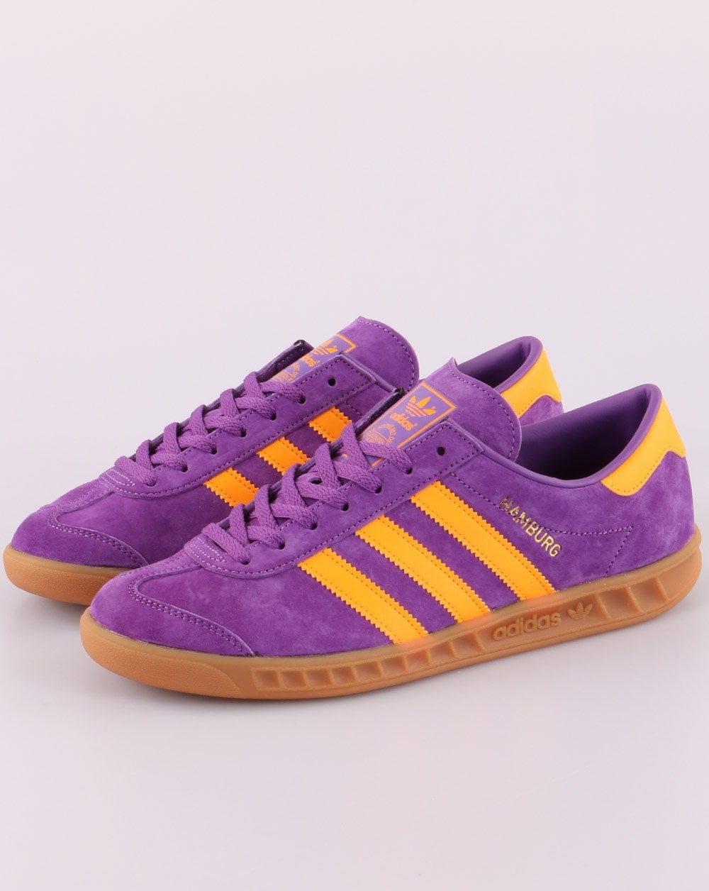 Adidas Hamburg Trainers Purple/ Gold