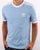 Adidas Originals 3 Stripes T Shirt Sky Blue