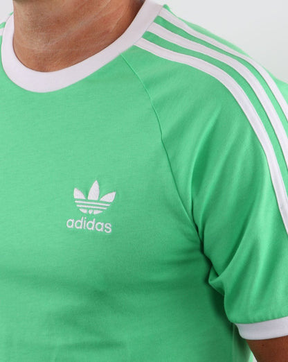 Adidas Originals 3 Stripes T Shirt fresh Green