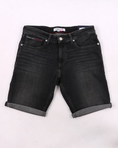 Tommy Jeans Scanton Denim Shorts Denim Black