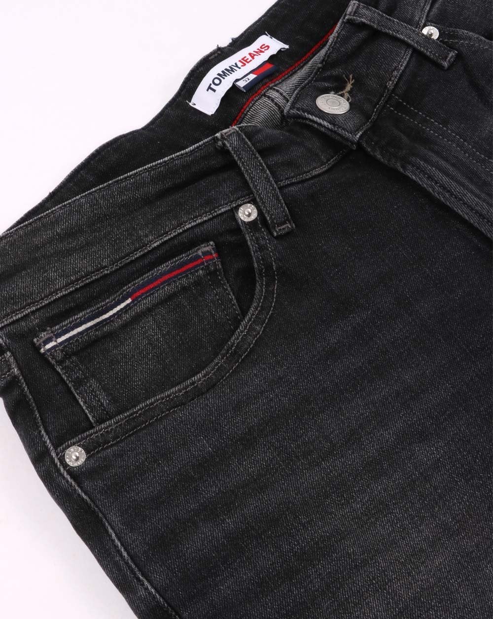 Tommy Jeans Scanton Denim Shorts Denim Black