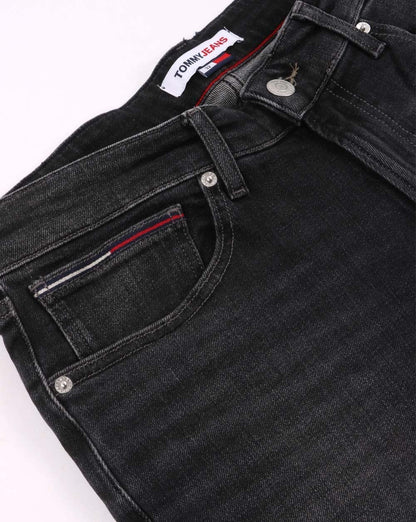 Tommy Jeans Scanton Denim Shorts Denim Black
