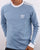 Adidas Originals 3 Stripes Ls T Shirt Sky