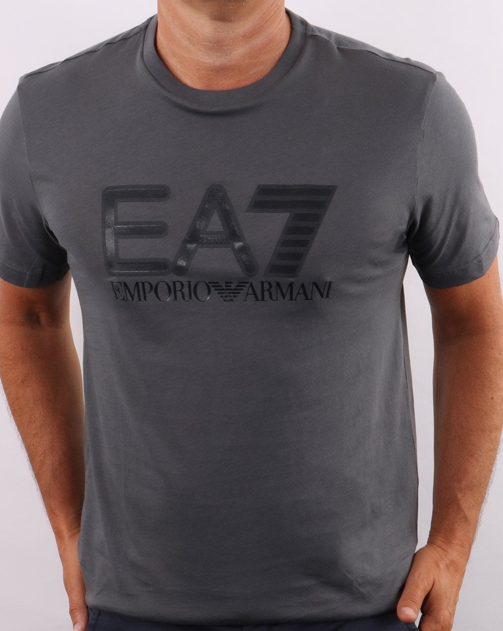 Ea7 T-shirt Charcoal Grey