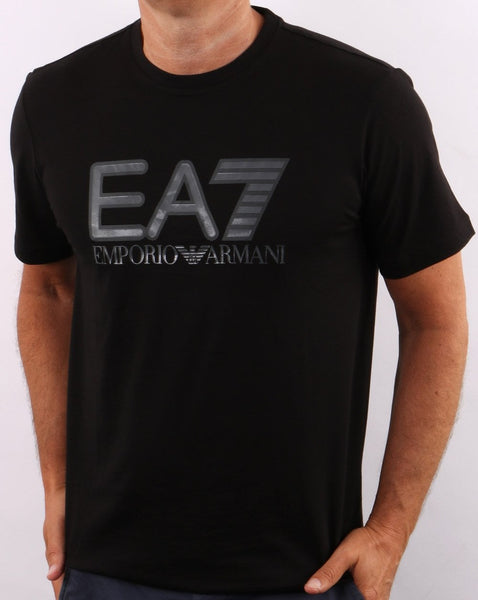 Emporio Armani EA7 T-shirt Black/Grey