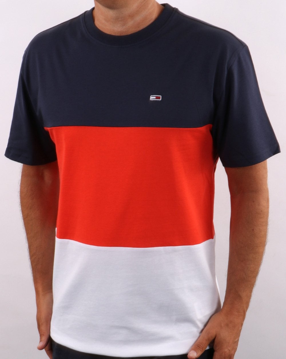 Tommy Jeans Colour Block T-shirt Horizon/Multi