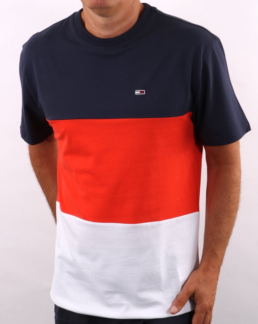 Tommy Jeans Colour Block T-shirt Horizon/Multi
