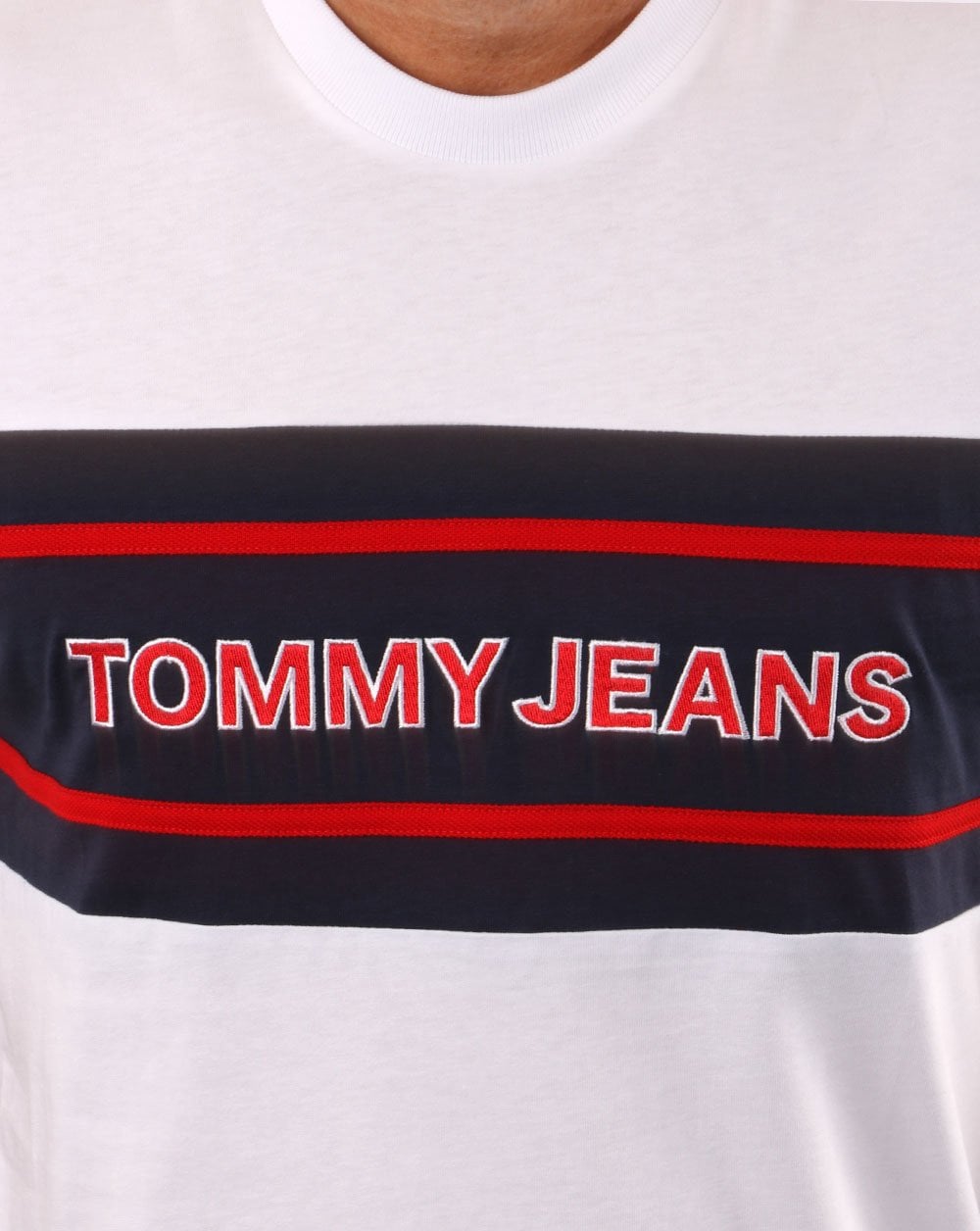 Tommy Jeans Stripe T-shirt White/Multi