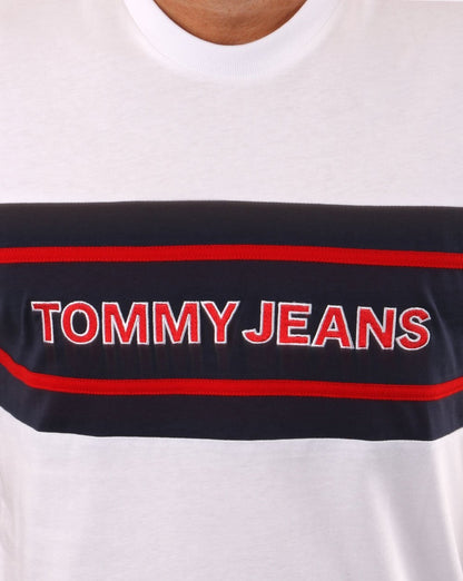 Tommy Jeans Stripe T-shirt White/Multi