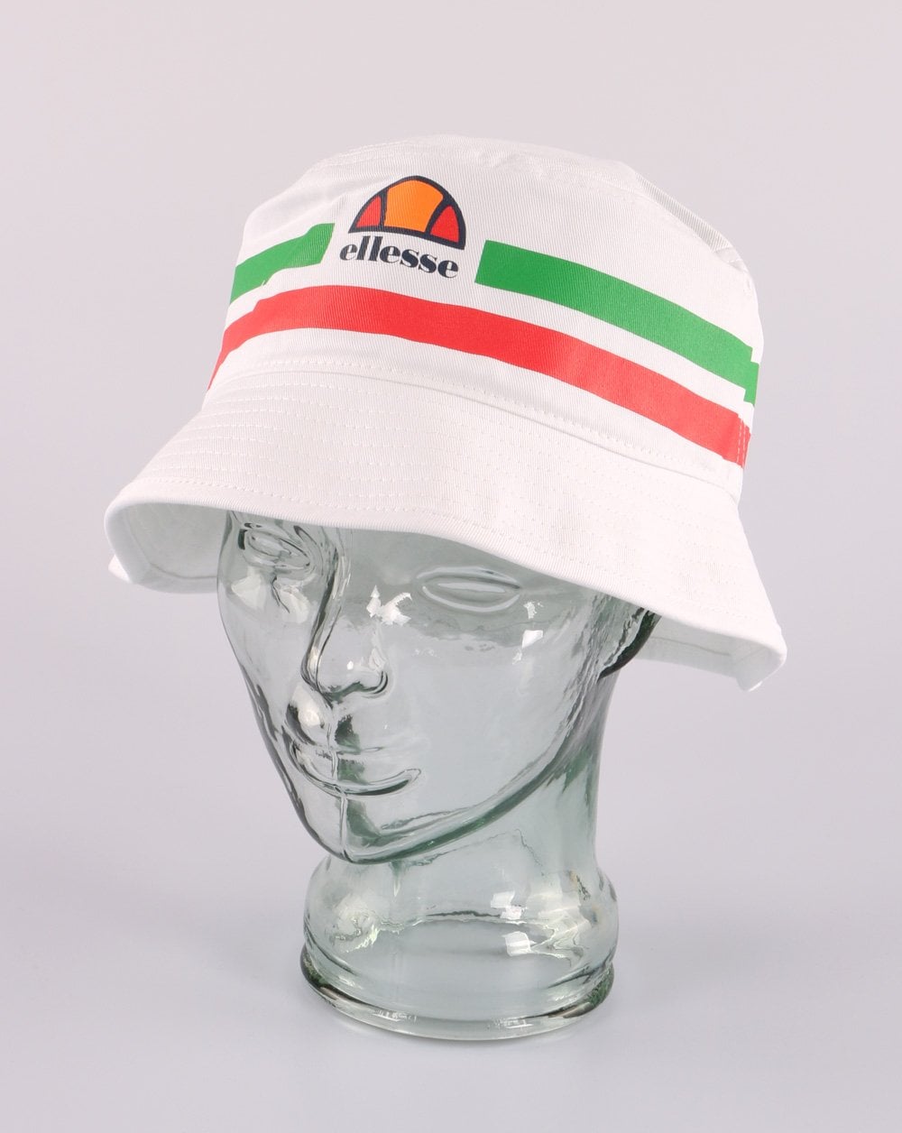 Ellesse Lanori Bucket Hat White/green
