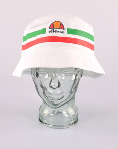 Ellesse Lanori Bucket Hat White/green