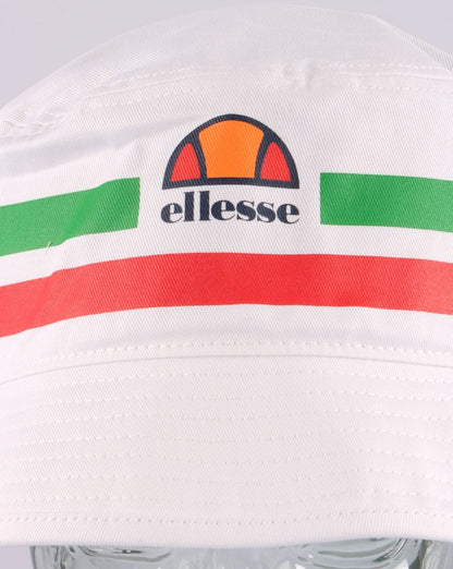 Ellesse Lanori Bucket Hat White/green