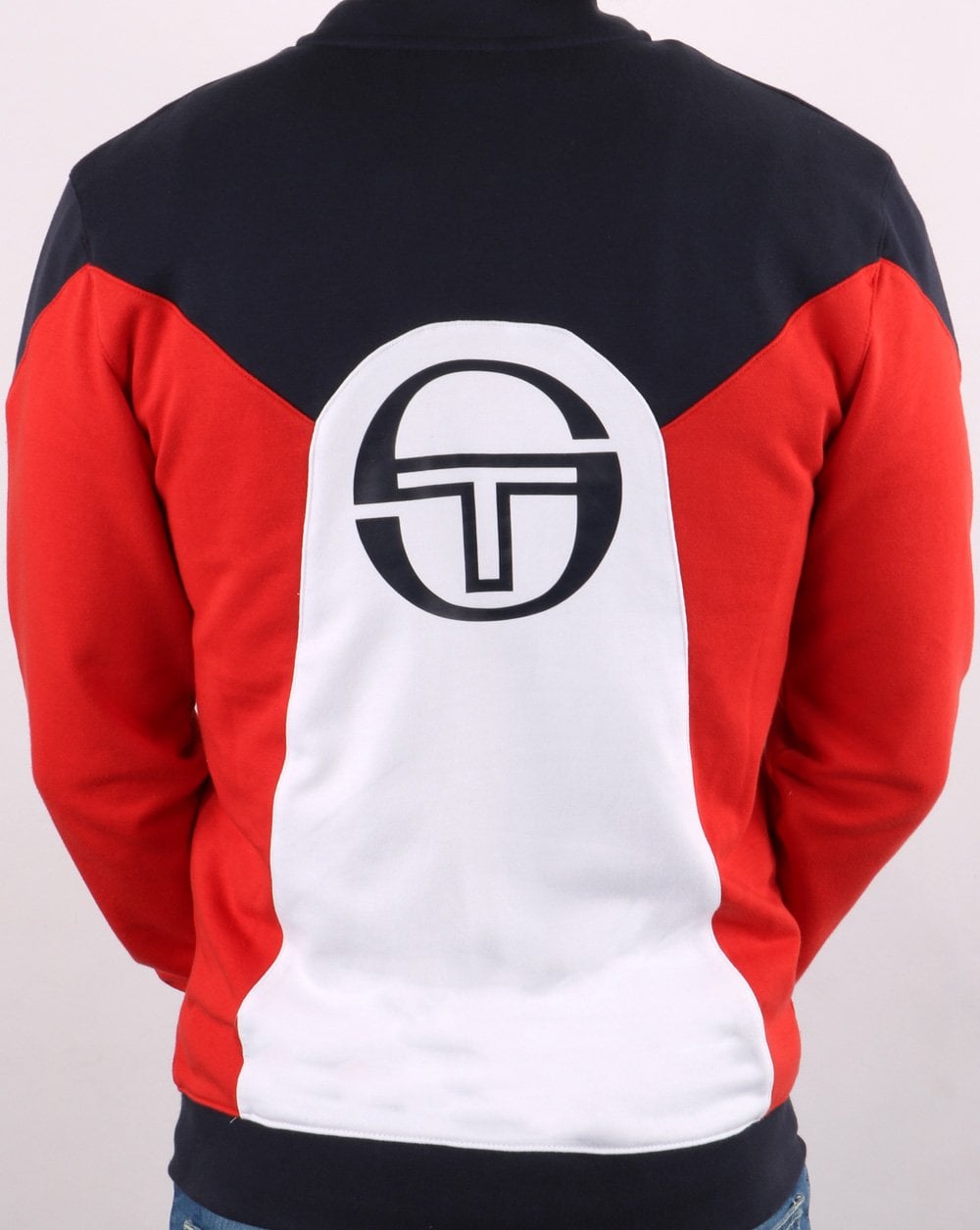 Sergio Tacchini Vero Track Top Navy/White/red