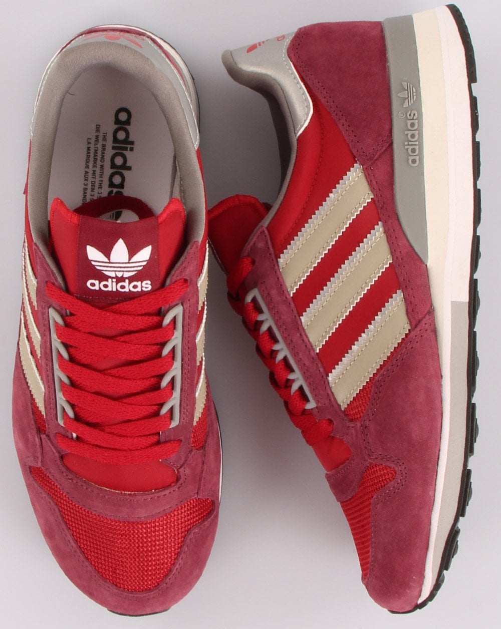 Adidas Zx 500 Trainers Victory Crimson/Red