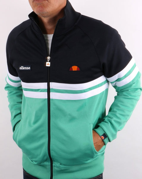 Ellesse Rimini Track Top Navy / Mint Green