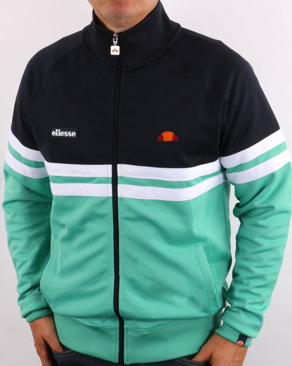 Ellesse Rimini Track Top Navy / Mint Green