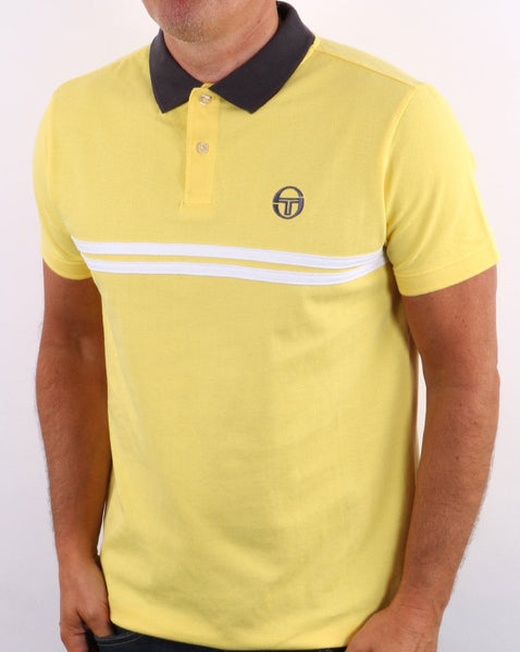 Sergio Tacchini Supermac Polo Shirt Yellow