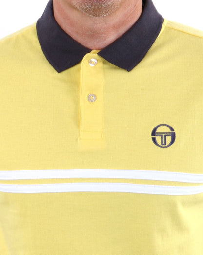 Sergio Tacchini Supermac Polo Shirt Yellow