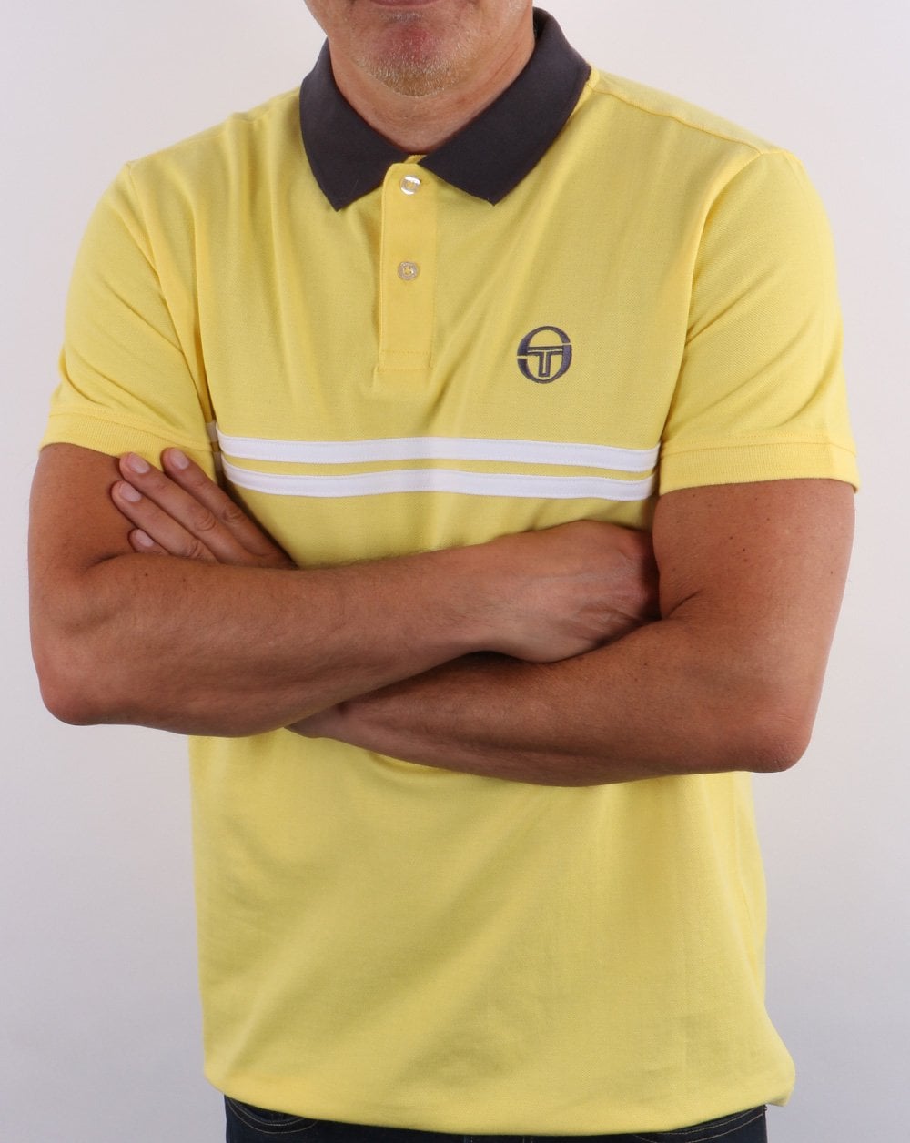 Sergio Tacchini Supermac Polo Shirt Yellow