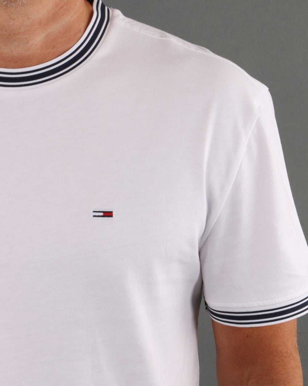 Tommy Jeans Ringer T-shirt White