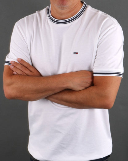 Tommy Jeans Ringer T-shirt White
