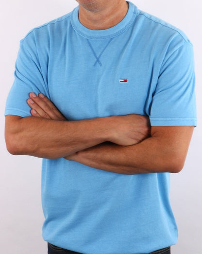 Tommy Jeans Classic Washed T-shirt Blue
