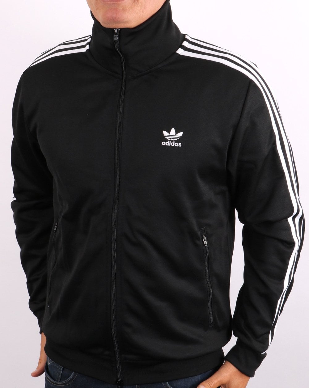 Adidas Originals Beckenbauer Track Top Black – 80's Casual Classics