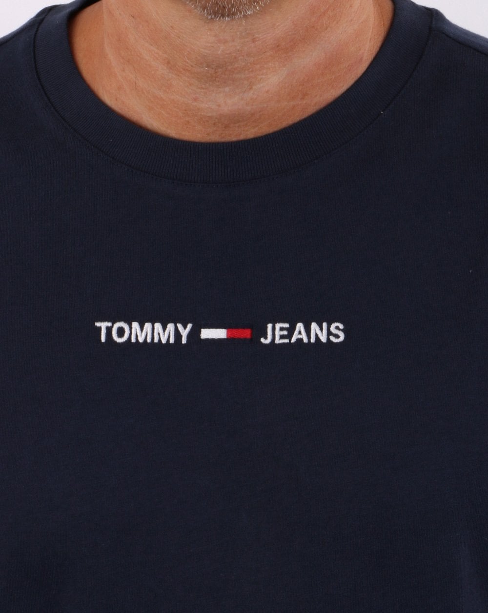Tommy Jeans Logo T-shirt Navy