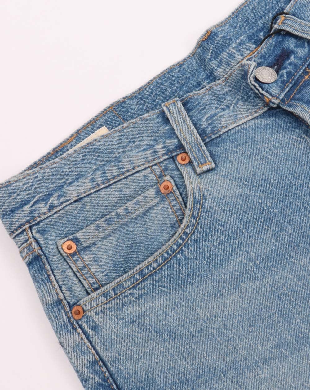 Levi's 501 Hemmed Shorts Blue
